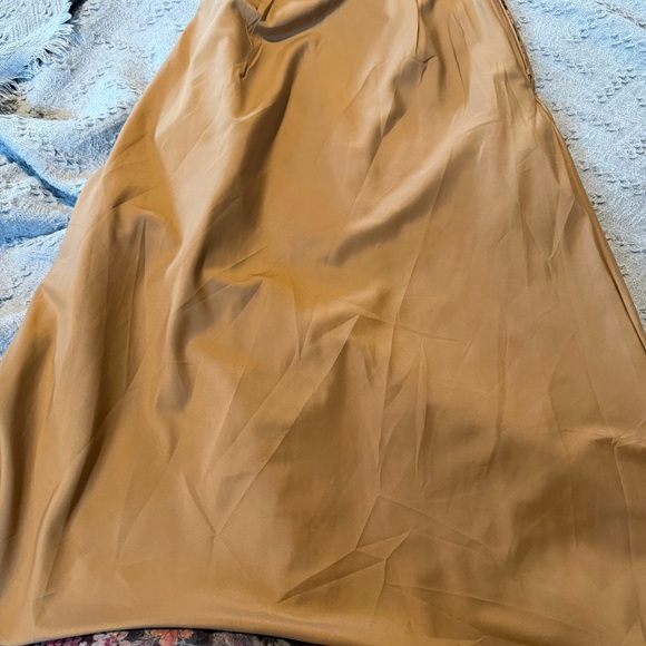 Lost + Wander Floral Maxi Skirt in Peaches, Corals, Browns! - Picture 7 of 7